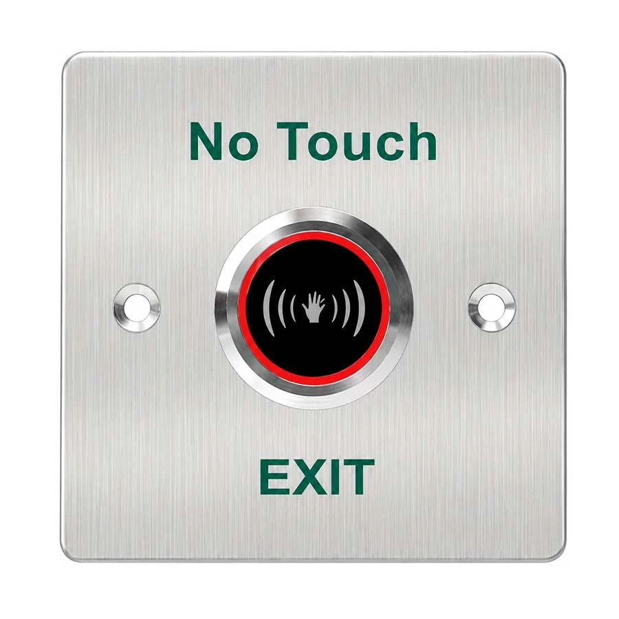 Hikvision DS-K7P03A Touchless Push Button, Stainless Steel