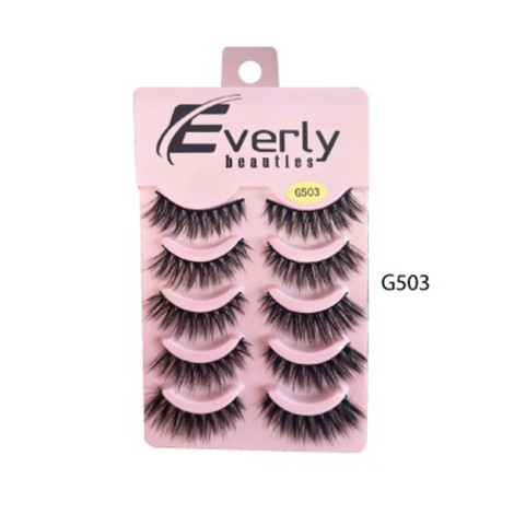 Everly Beauties 5Pair Series False Eyelash - G503 (China)