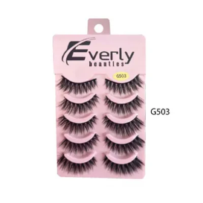 Everly Beauties 5Pair Series False Eyelash - G503 (China)