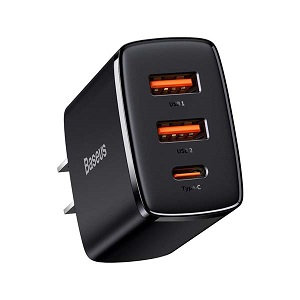 Baseus 30W Compact Super Quick Triple Port Charger