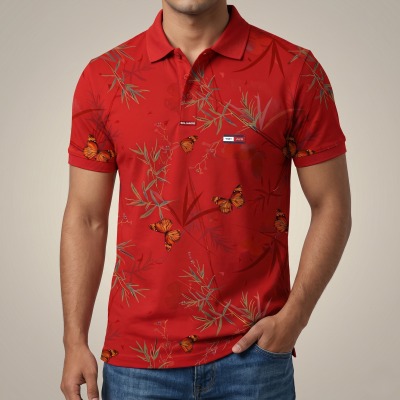 Men's Half Sleeve PK Cotton Polo Shirt, 200 GSM, 3 Colours