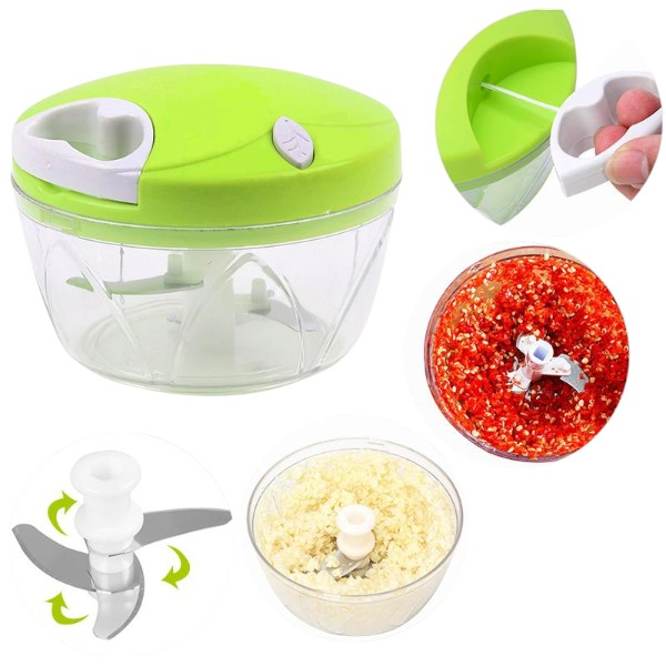 Manual Vegetable Chopper Kitchen Speedy Chopper Garlic Cutter Vegetable