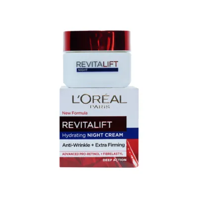 L'Oreal Revitalift Multi-Lift Anti Wrinkle + Extra Firming Hydrating Night Cream 50ml (Germany)
