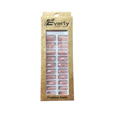 Everly Natural Fake Nails 24pcs - H209 (China)
