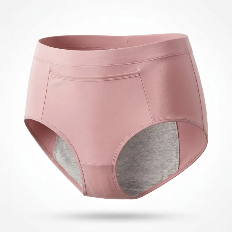 Leakproof cotton panty  for women comfortable underwear - (Multicolor)