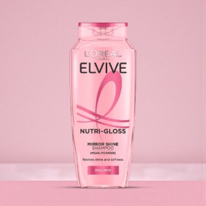 L'Oreal Elvive Nutri-Gloss Mirror Shine Conditioner 200ml (France)