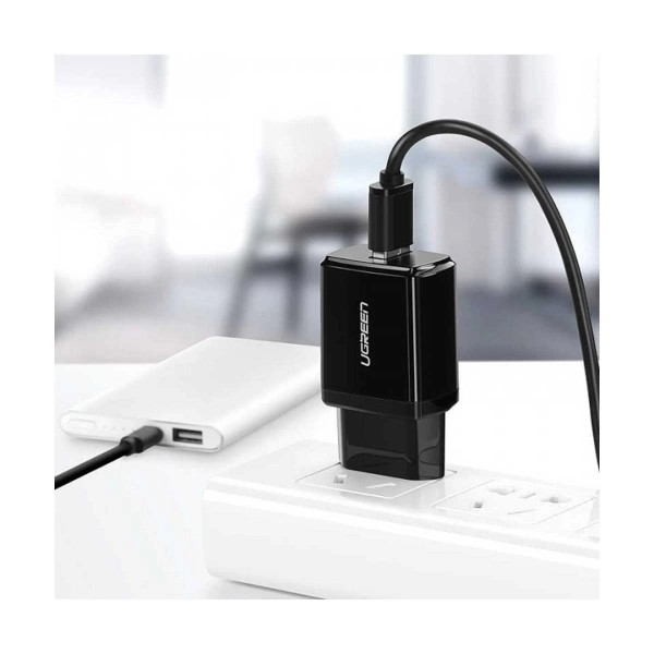 Ugreen ED011 (50459) 10.5W USB Black Charger