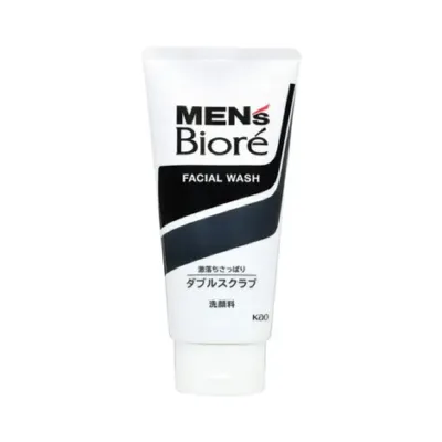 Biore Men's Double Scrub Facial Wash 130g (Vietnam)