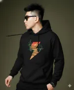 Pure Cotton Drop Shoulder Hoodie, 280 GSM, 6 Colours