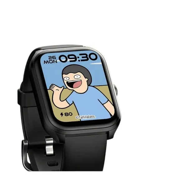 Oraimo x Tahilalats Watch 5 Max Tahilalats Black Bluetooth Calling Smart Watch #OSW-804