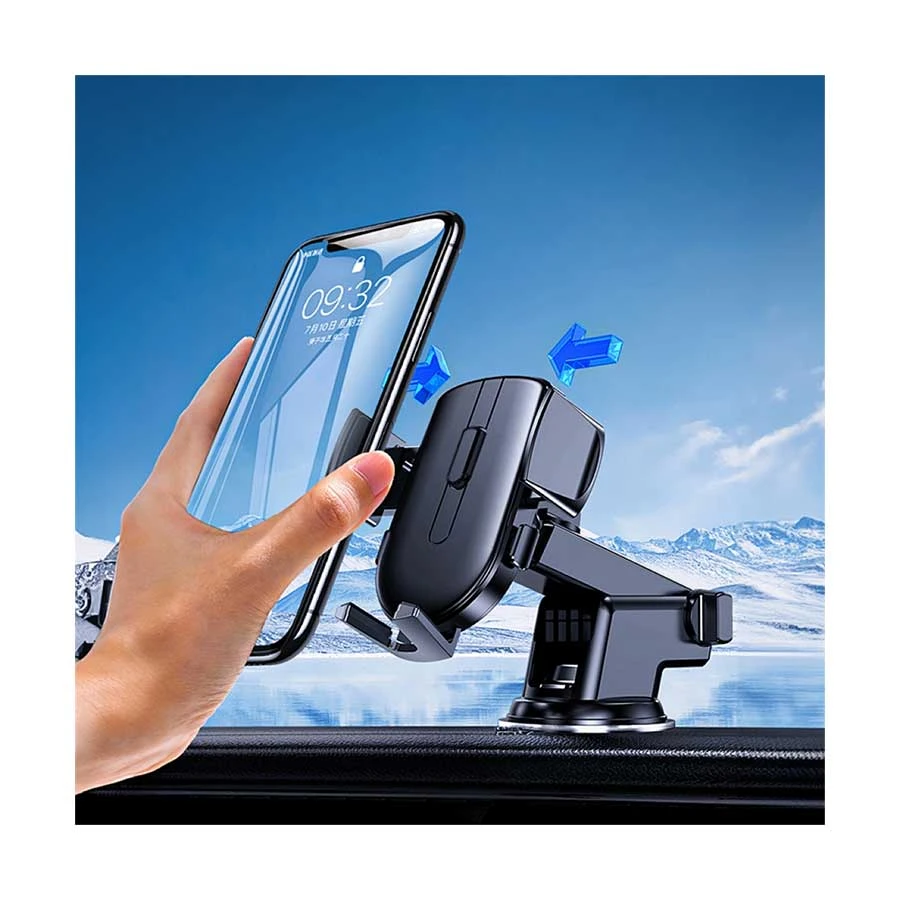 WiWU Gentleman Car Dashboard Phone Holder Black