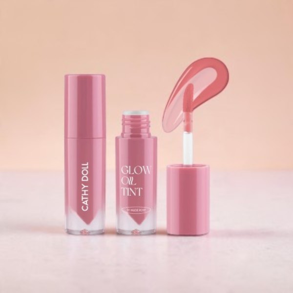 Cathy Doll Glow Oil Tint - 01 Nude Rose (Thailand)