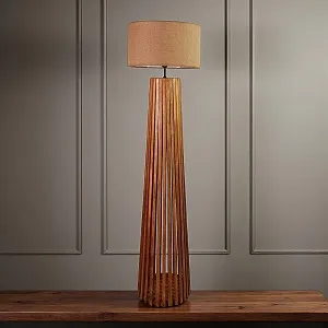 Wooden Floor Lamp