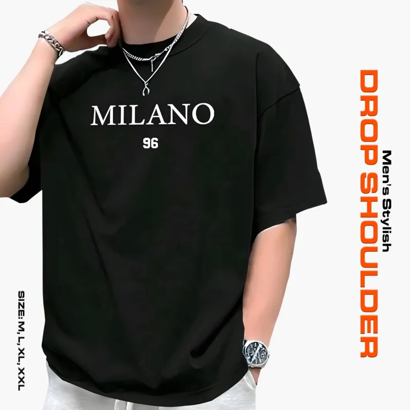 3 Pcs Combo Men's Stylish Drop Shoulder- Milano
