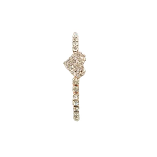 Bracelet Rhinestone Heart Decor Cuff for Women