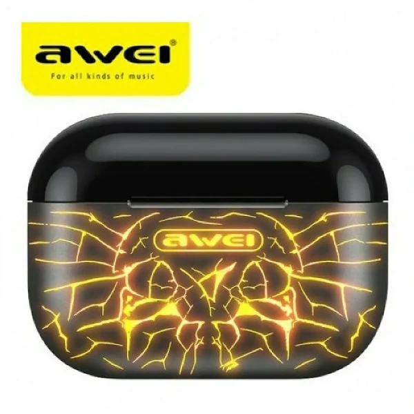 AWEI T29 Pro True Wireless Earbuds – Yellow Color