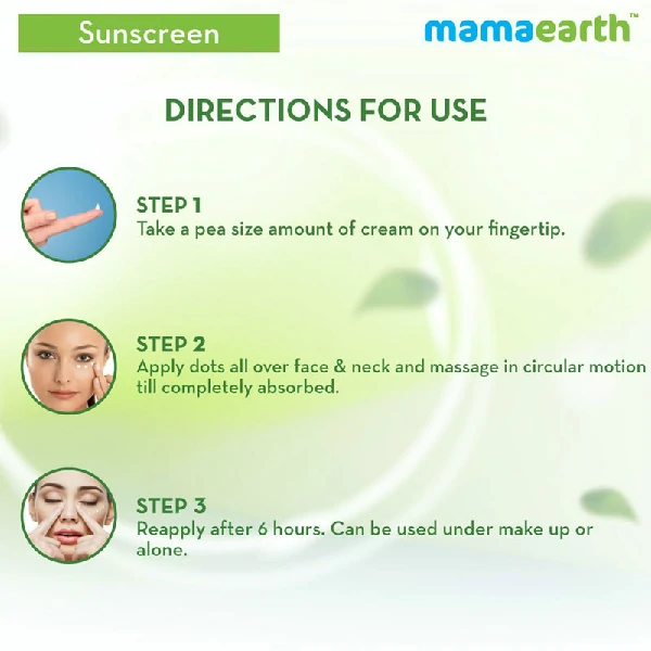 Mamaearth ultra light indian sunscreen SPF50 PA+++ (80ml)