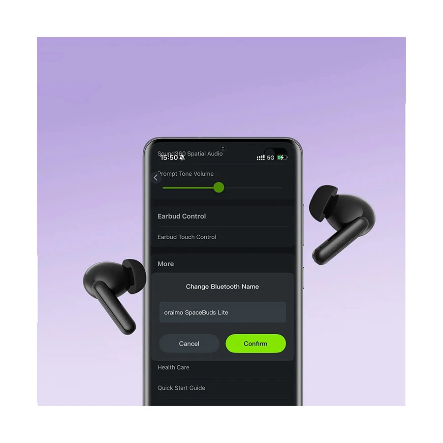 Oraimo Spacebuds Lite Speed Black TWS Bluetooth Earbuds