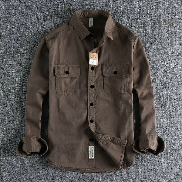 Premium High Thickness Double Pocket Shirt