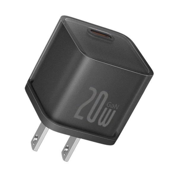 Baseus P10162501113-02 USB-C 20W GaN Black Charger