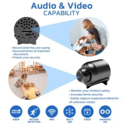 Rechageable GFOUK™ Minieye Nanny Cam Full HD