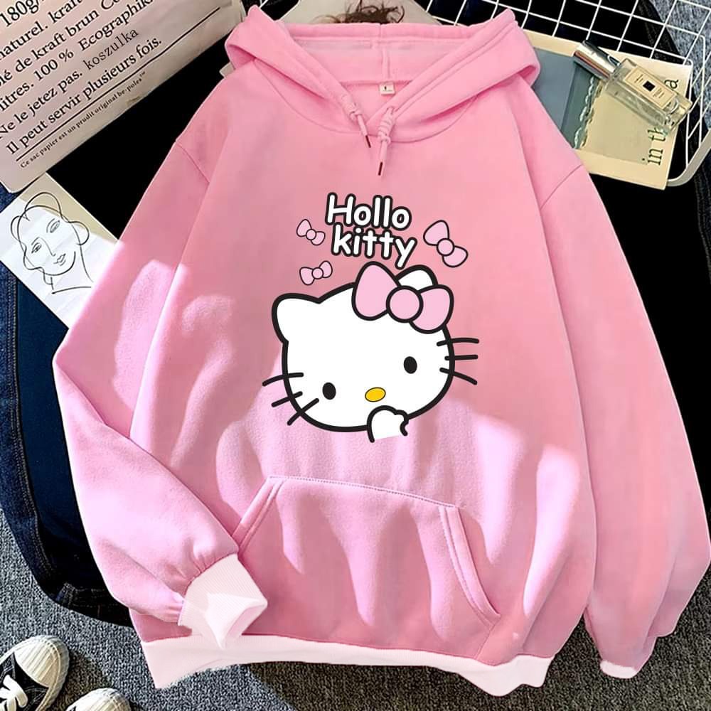 Women's Cotton Fleece Winter Hoodie, DTF Print, 300 GSM, 6 Colours