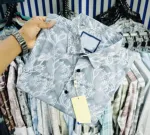 Men's Half Sleeve Print Shirt in Pure Cotton, Slim Fit, 6 Colours