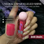 Everly Beauties Glow Lock Intense Shine Lip Gloss - Bold Desire (China)