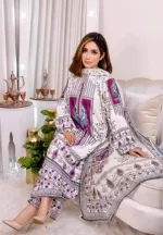 Cotton Silk Three Piece with Silk Georgette Orna, 3 Colours
