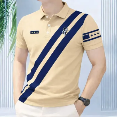 Men's 200 GSM PK Cotton Polo Shirt, Half Sleeve, 6 Colours