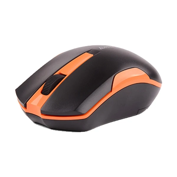 A4TECH G3-200/200N Black & Orange Wireless Mouse