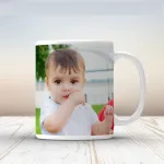 Personalised Coffee, Tea, Water Mug, Add Photo Text Logo Picture Image