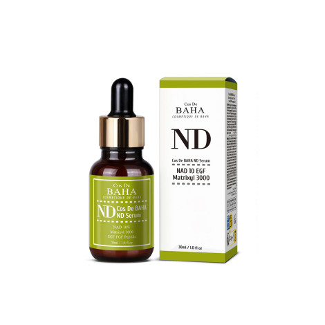 Cos De BAHA NAD 10 EGF Matrixyl 3000 Serum (ND) 30ml (Korea)