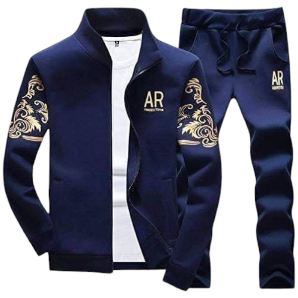 Jacket type Hoodie and Trouser Combo set