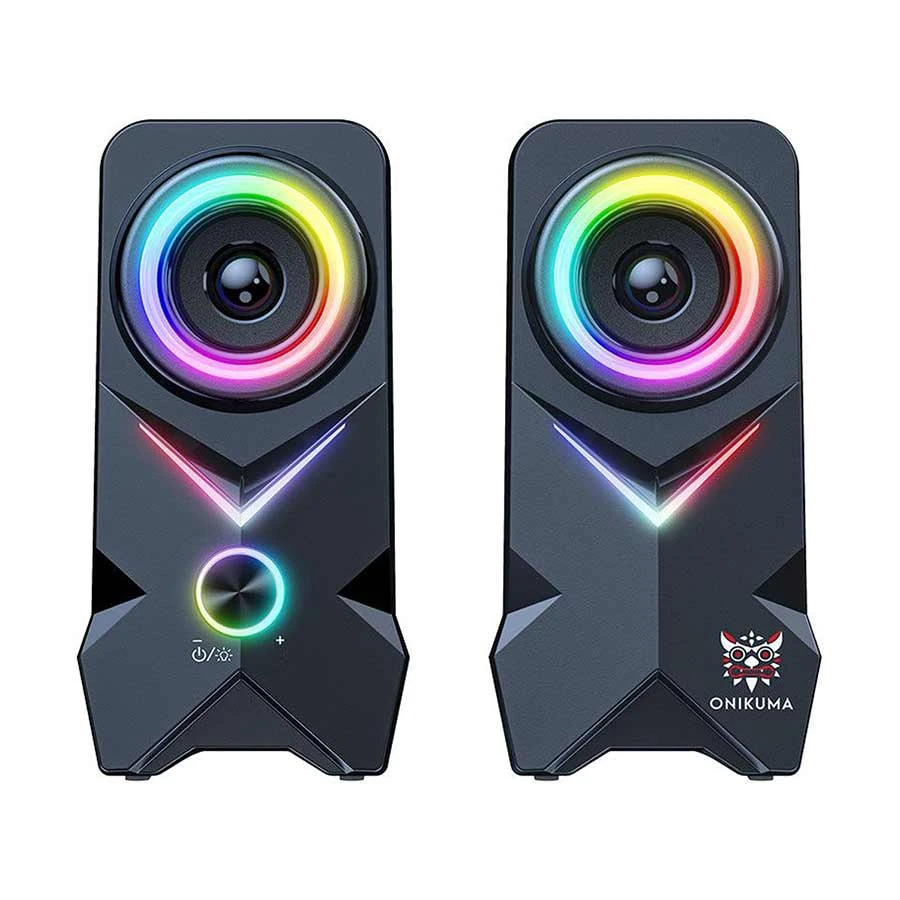 Onikuma L2 RGB 2.0 Bluetooth Gaming Speaker Black