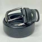 Leather belt for men