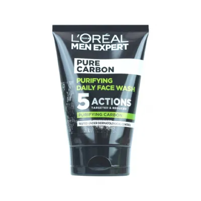 Loreal Men Expert Pure Carbon Purifying Daily Face Wash 100ml (Germany)