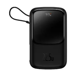Baseus PPQD060101 Qpow Pro 10000mAh Black 22.5W Type-C Power Bank