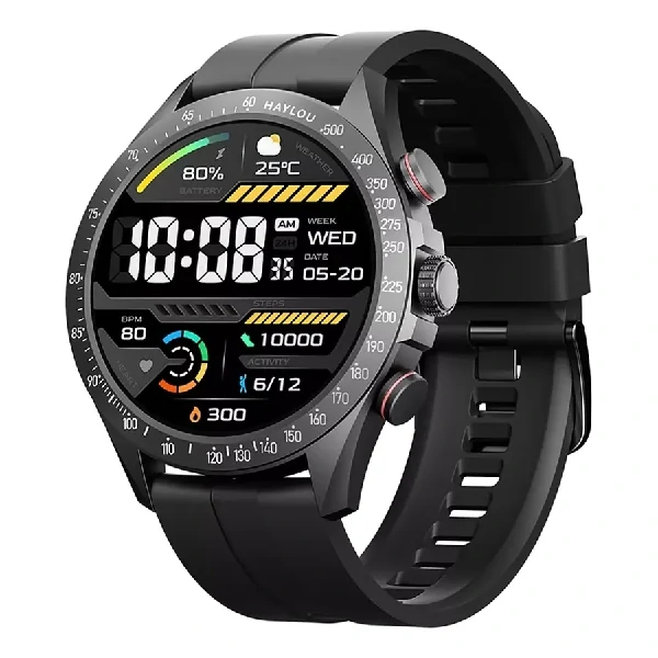 HAYLOU Solar Pro Smartwatch – Black Color