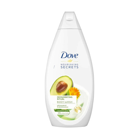 Dove Invigorating Ritual With Avocado Oil & Calendula Extract Body Wash 500ml (Egypt)