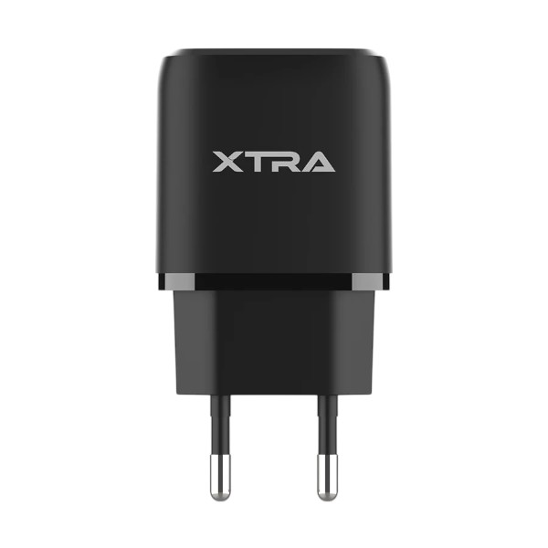 Xtra Power DA20 20W USB & USB-C Black Charger