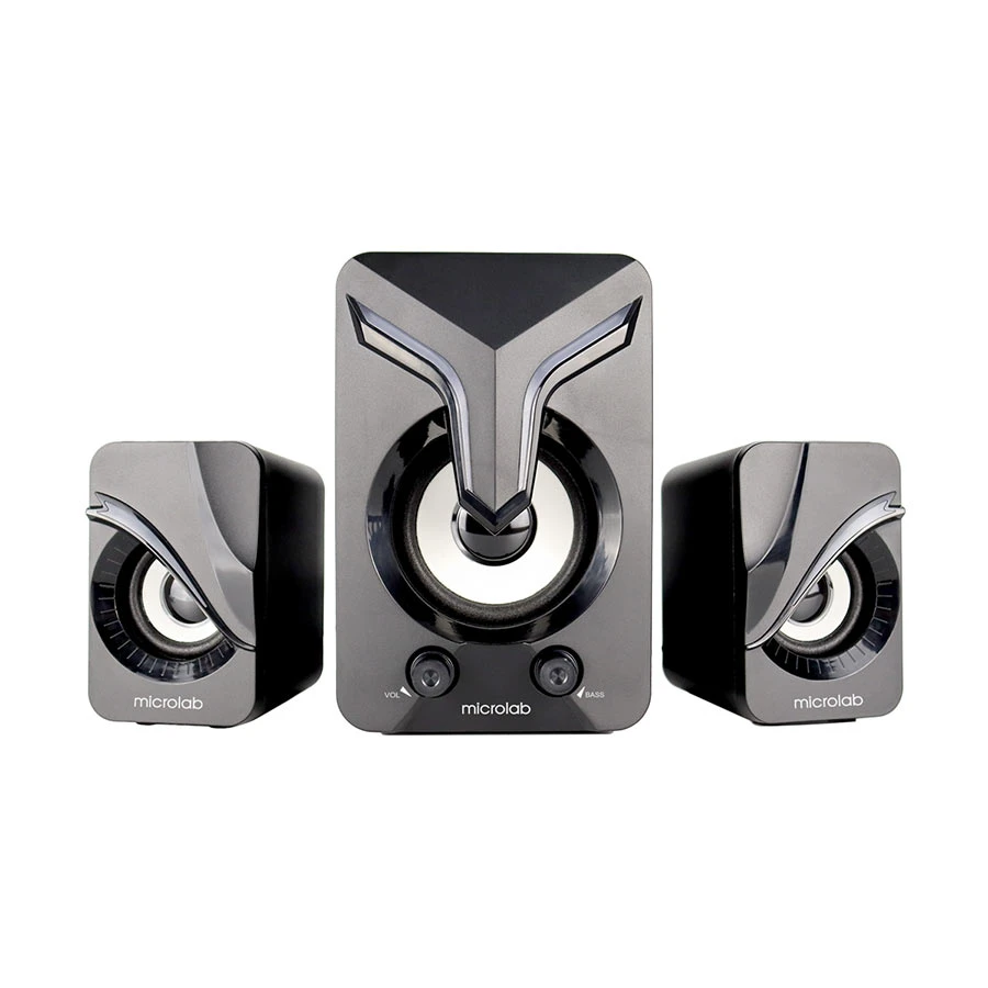 Microlab U270 Phenix 2:1 Multimedia Wired Black RGB Gaming Speaker
