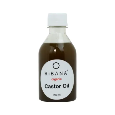 Ribana Organic Castor Oil 200ml (Bangladesh)