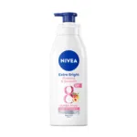 Nivea Extra Bright Radiant and Smooth Body Lotion 550ml (Thailand)