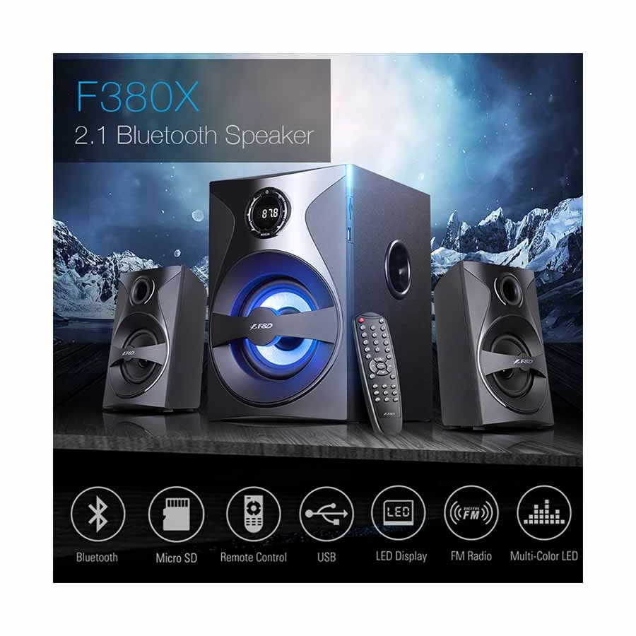 F&D F380X Bluetooth 2:1 Speaker