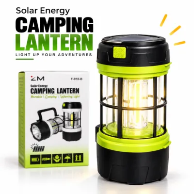 2-in-1 Solar Camping Lantern & Handheld Torch
