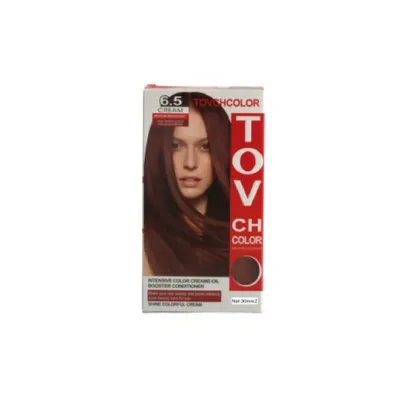 Tovch Hair color 30ml*2 - 6.5 Medium Rich Mahogany (China)
