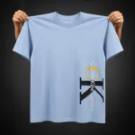Export Brand Summer T-Shirt- Sky