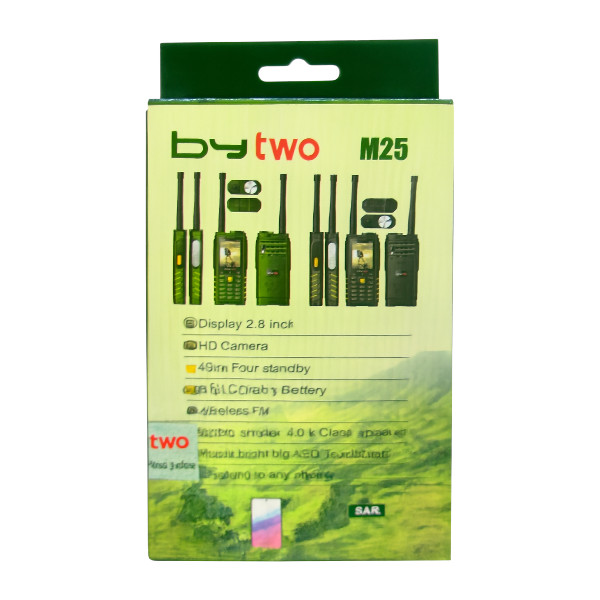 Bytwo M25 Antina Power Bank Phone Four Sim Slot 5200mAh