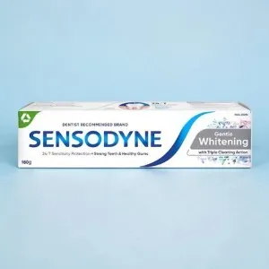Sensodyne Gentle Whitening with Triple Cleaning Action Toothpaste 160ml (Thailand)